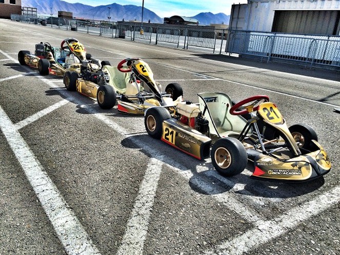 Bruno Carneiro karting academy karts